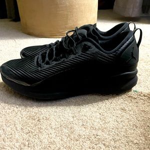 Jordan Zoom Tenacity Triple Black, size 12